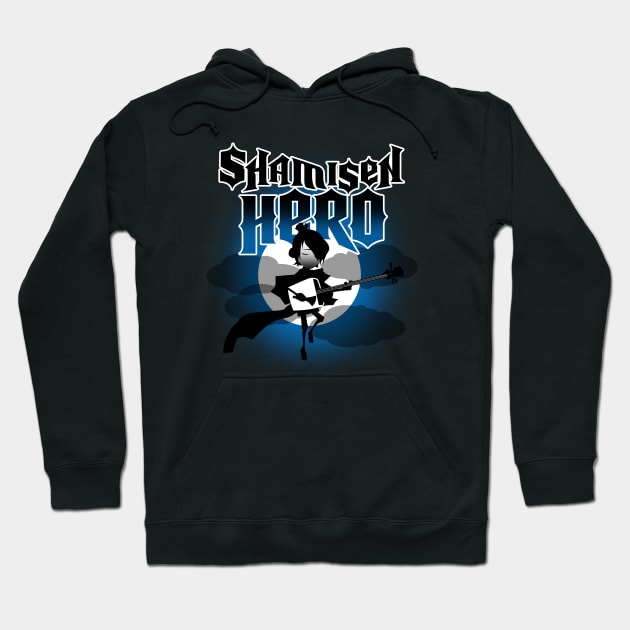 Shamisen Hero Cool Kubo Japanese Movie Video Game Parody Hoodie by BoggsNicolas